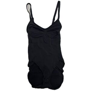 Skims seamless sculpt brief bodysuit onyx